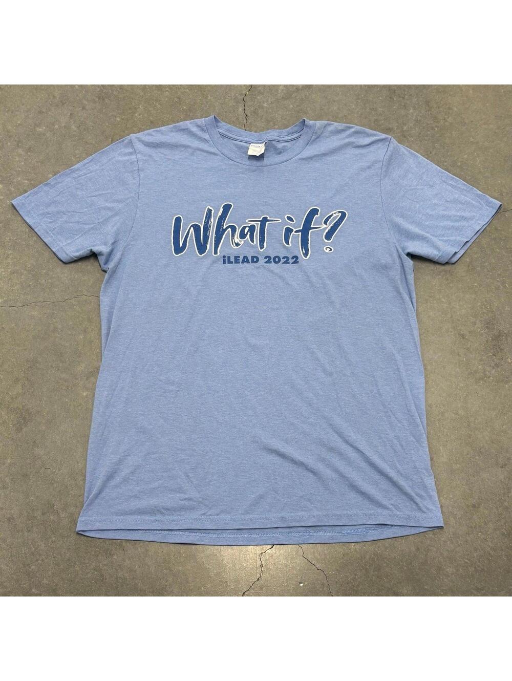 Port & Company What If Logo T Shirt